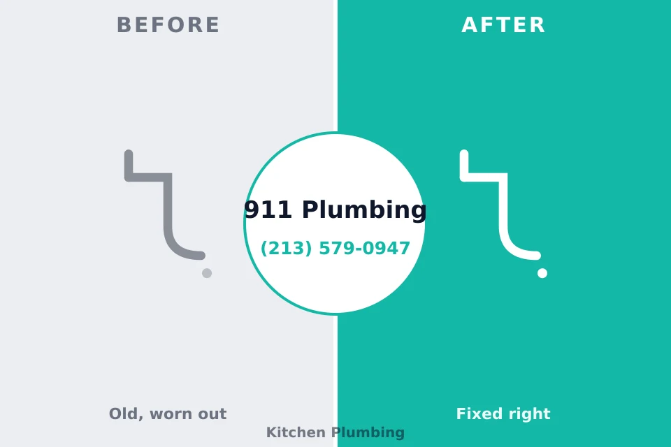 Before and after: plumbing repair Marianna, FL
